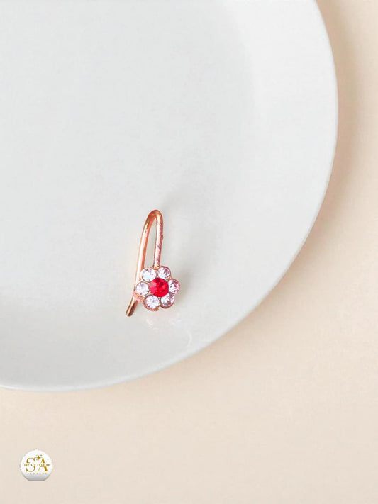 non piercing nose pin
adjustable clip on nose ring