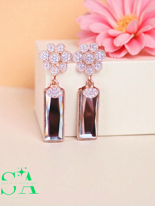 Elegant Crystal Shine Earrings